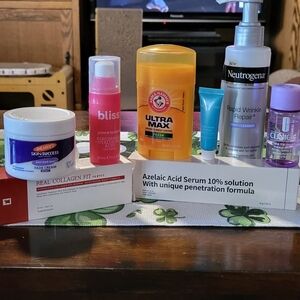 Variety Of Skin Products
